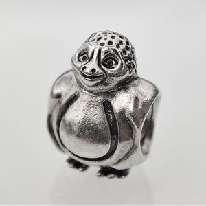 PANDORA - Silver Spotted Head Penguin Charm #790423 [retired]
